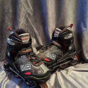 Phenix Black and Red Inline Skates